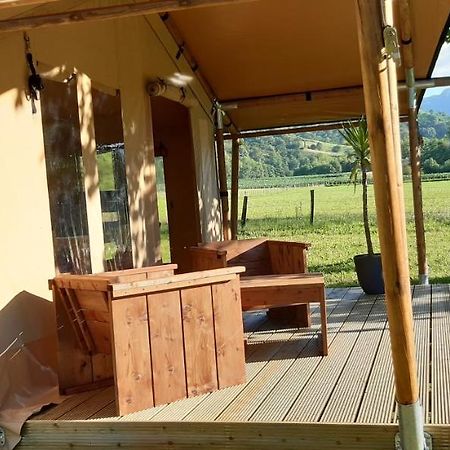 Tente Safari Lodge Ferme Carrique Tardets-Sorholus Εξωτερικό φωτογραφία