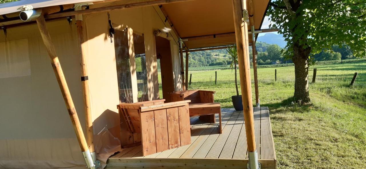 Tente Safari Lodge Ferme Carrique Tardets-Sorholus Εξωτερικό φωτογραφία